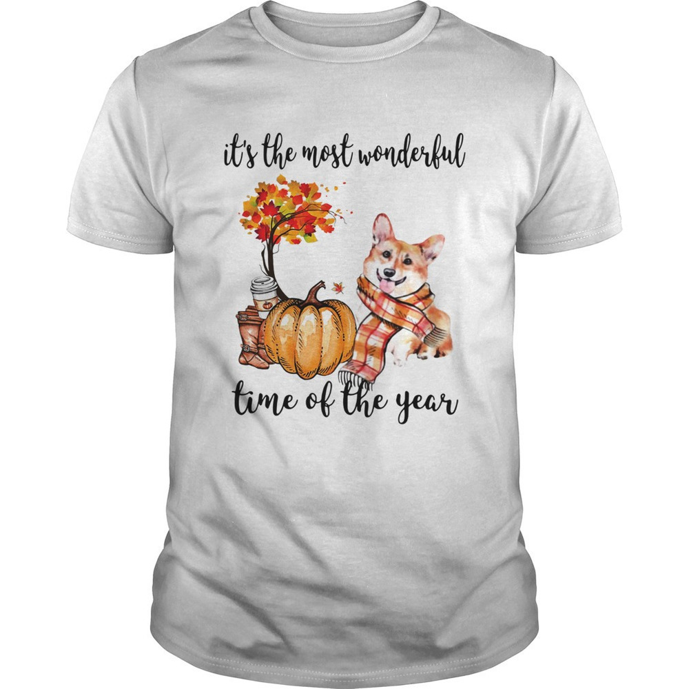 Welsh Corgi Its The Most Wonderful Time Of The Year Shirt